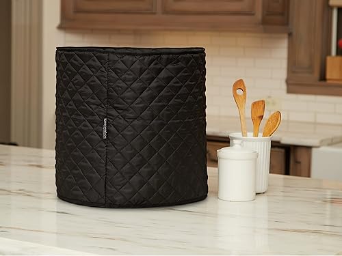Miniatura 3 de Covermates Keepsakes - Funda para cafetera, protección contra el polvo, resistente a las manchas, lavable, funda para electrodomésticos, color negro