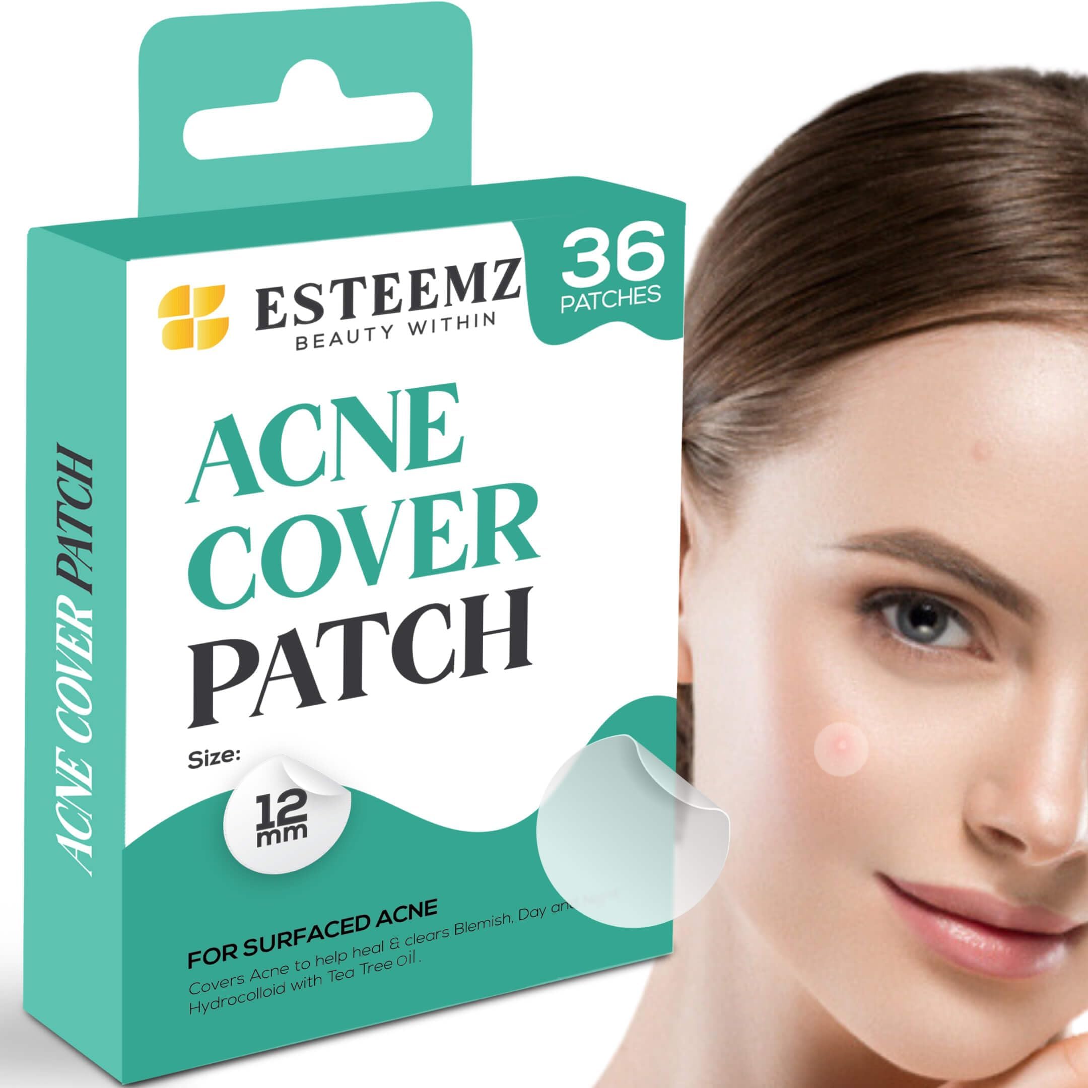 Pimple Patches for Face (120 Counts), Hydrocolloid Acne