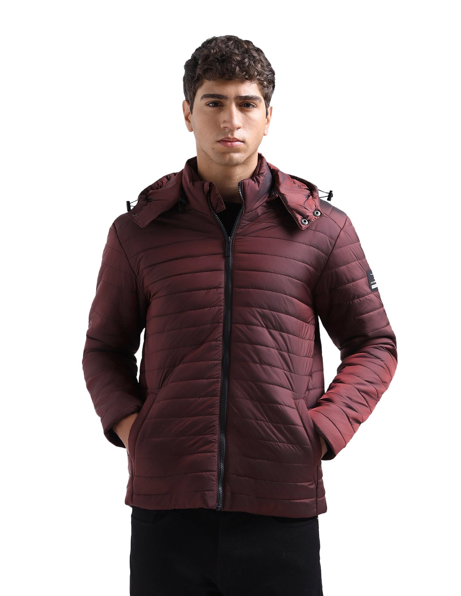 flying machine Corp Slay Puffer Hooded Jacket-picture-16