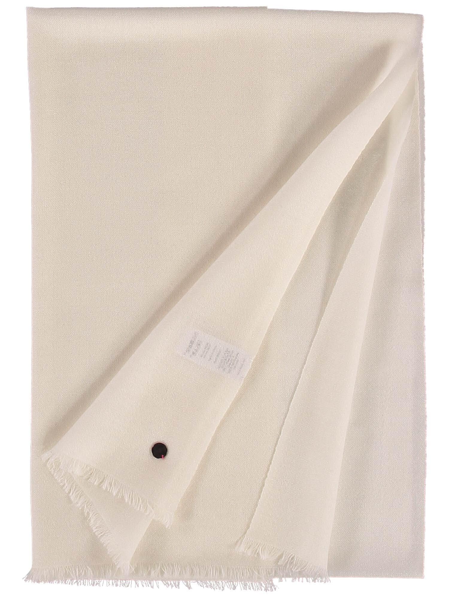 FRAAS Damen-Schal 70 x 190 cm - Modische Stola mit Fransen aus Wolle - Perfekt für jedes Outfit