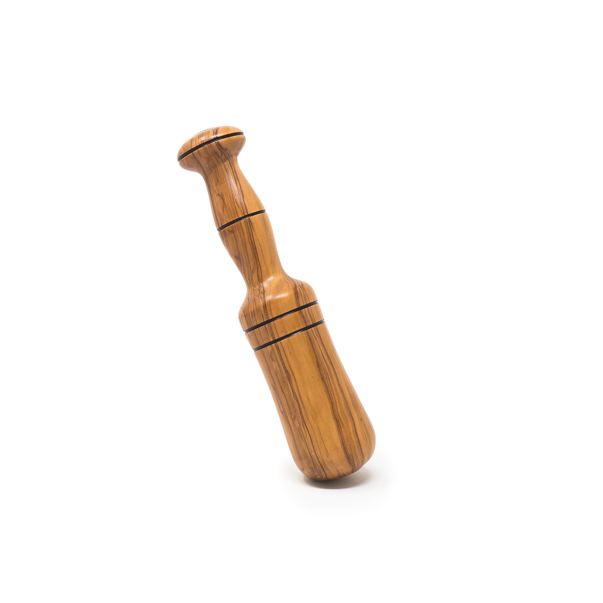 Mano de mortero Madera Olivo Grande 21 cm para allioli Utensilio Cocina triturar Alimentos manualmente España