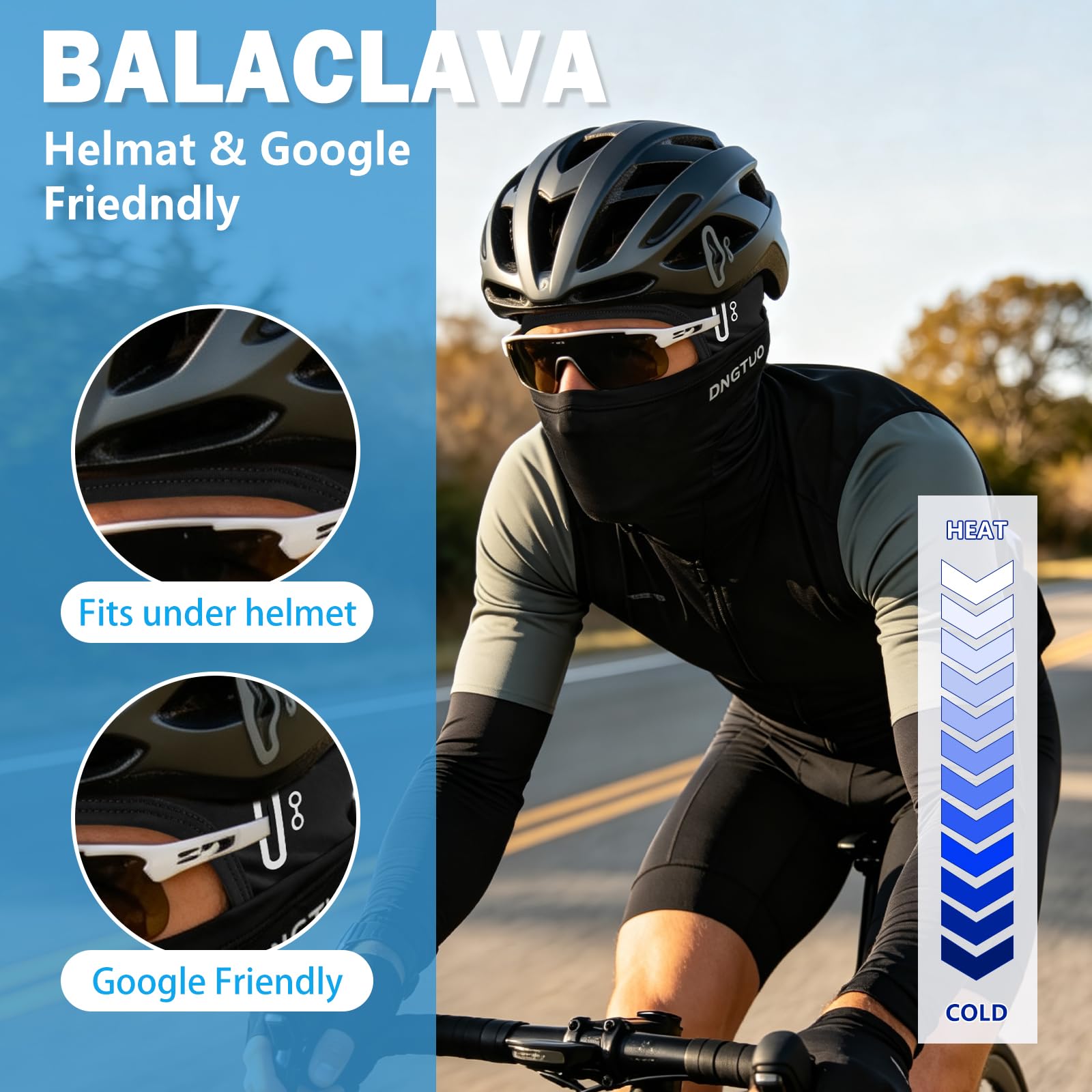 Pasamontañas Moto Verano Protección Solar Balaclava Motocicleta Bicicleta Transpirable