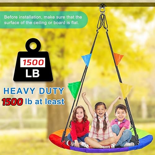 Miniatura 2 de Yyiwhmy Soporte de columpio de acero inoxidable 304 resistente de 1500 libras, capacidad de 180  para yoga, porche, columpio, asiento de arena,