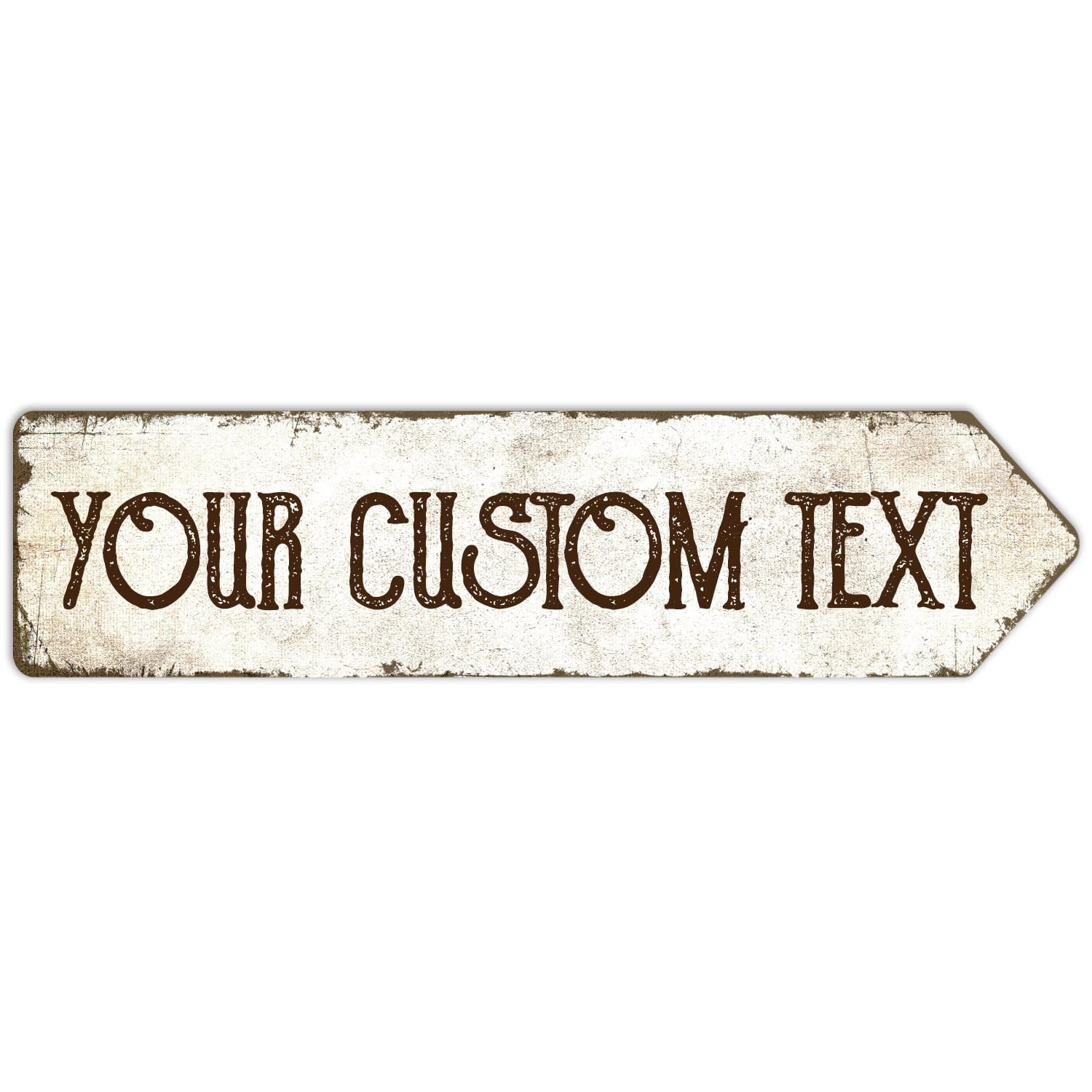 Rustic Custom Sign, Personalized Metal Signs, Gift for Him Men Dad, Man Cave, Indoor and Outdoor Use 3x12 Inches, ACM Right, Fade Resistant, Made in