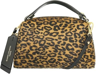 未使用　Gianni Chiarini アリファM レオパード バッグ　ハラコ GIANNI CHIARINI ジャンニキアリーニ ショルダーバッグ ALIFA M
