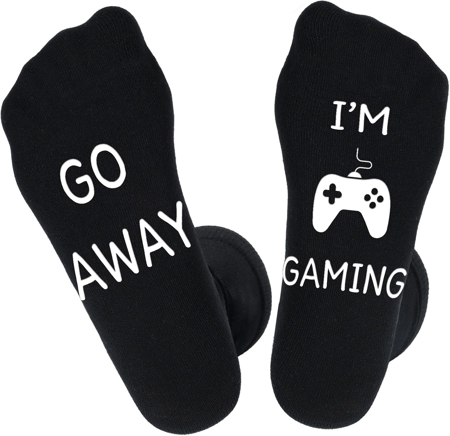 Funny Gaming Socks Gift for Dad from Daughter Son Fathers Day Decor Gamer Gifts For Men Boys Novelty Game Socks