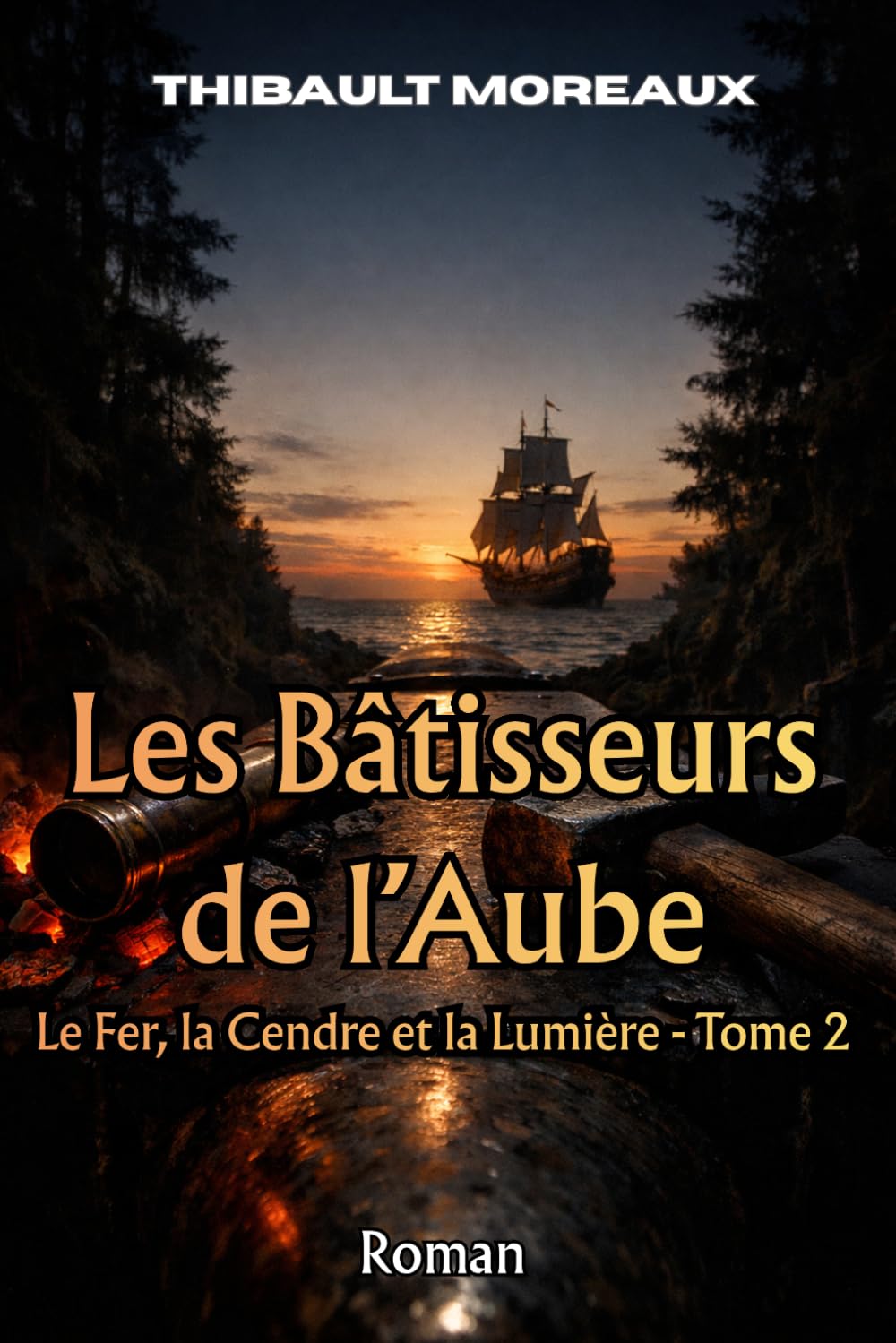 Les Bâtisseurs de l’Aube: Une fresque épique aux origines de la Révolution industrielle et de la libre pensée (La Saga de Trois-Frontières)