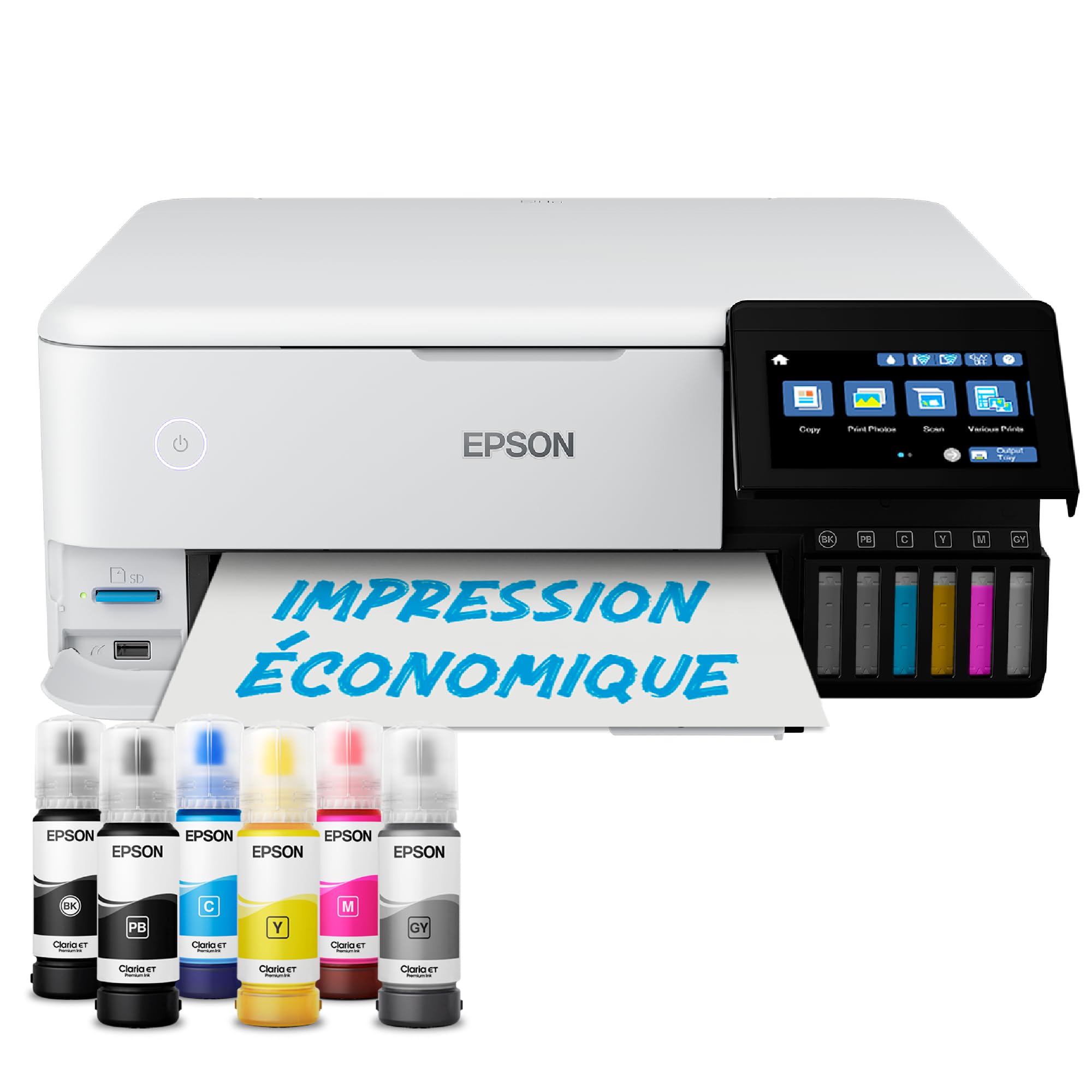 Imprimante EPSON SureColor SC-F100 pour lancer votre activité de goodies et textiles