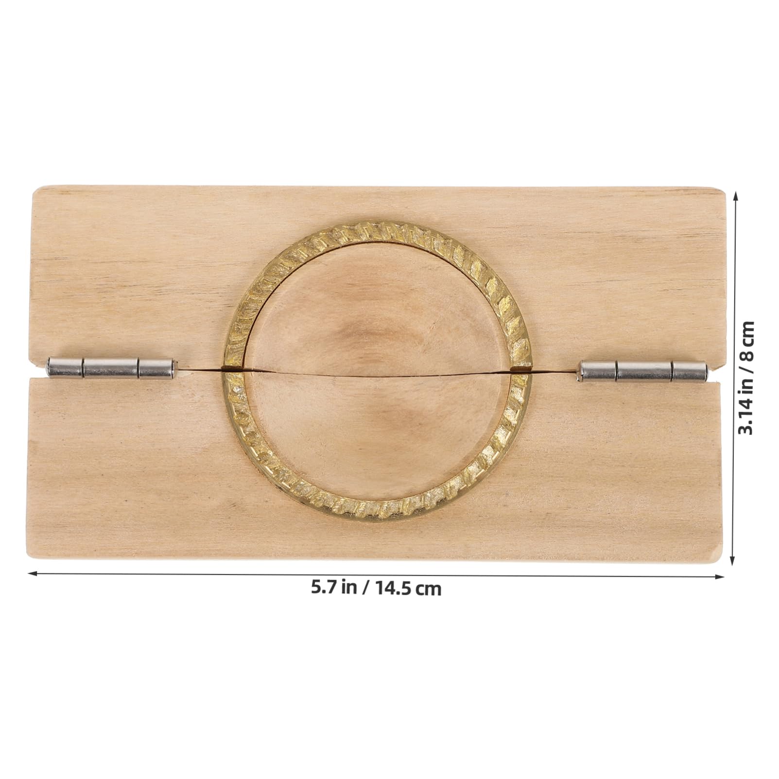 Cabilock Compact Dumpling Maker Convenient Press for Wontons Empanadas Easy to Clean Wear Resistant Kitchen Tool for Home Cooking