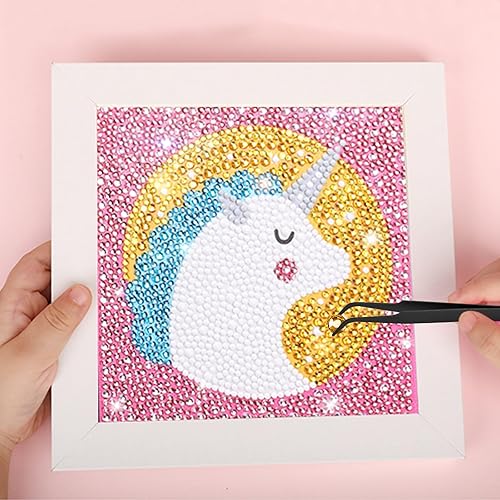 Miniatura 2 de Juego de herramientas de pinzas para lápices de cera para resina con parte trasera plana, diamantes de imitación, arte de uñas, gema de punteado de