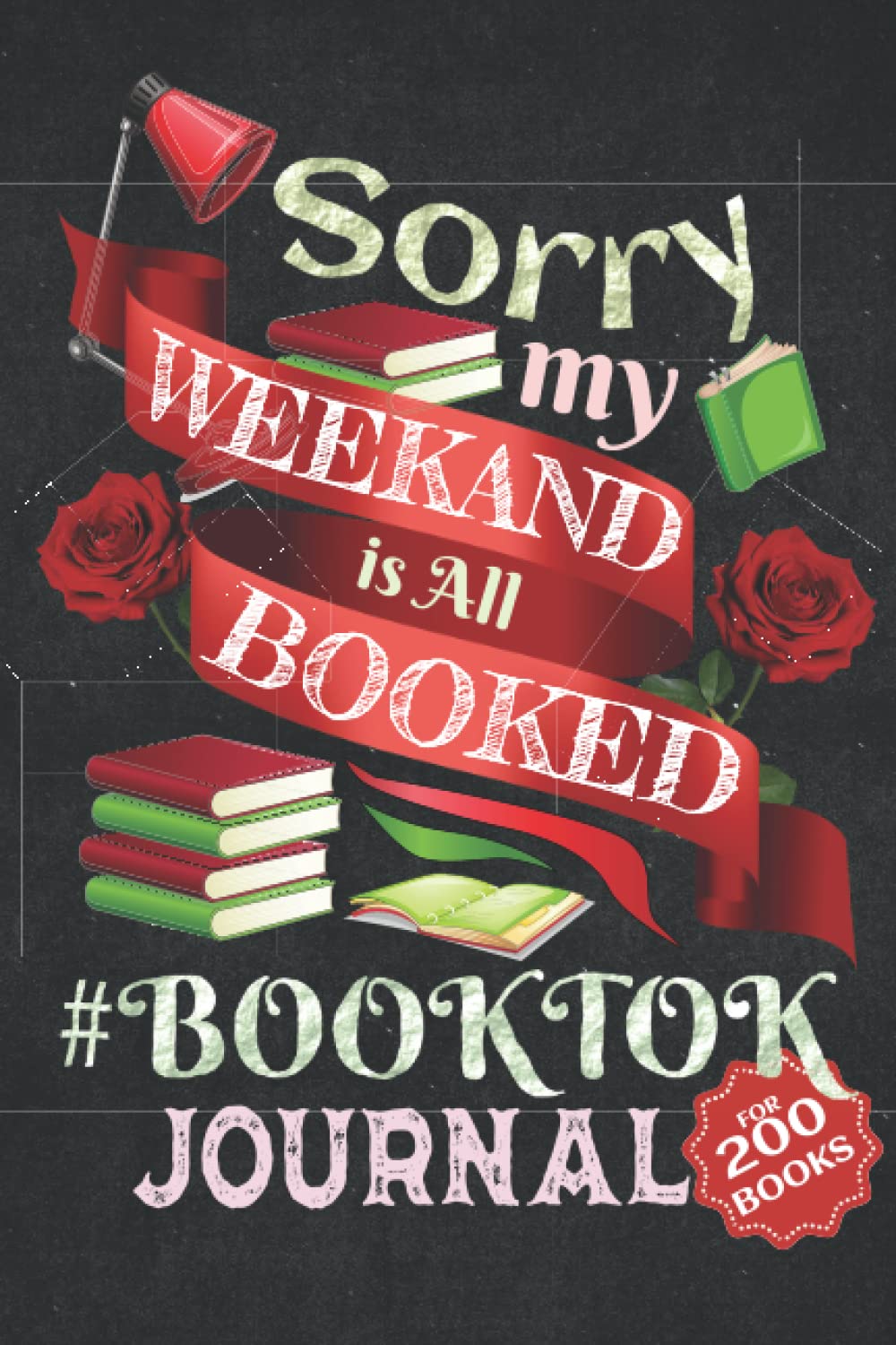 The Booktok Journal for 200 Books: Reading Log and Book Review Journal for Book Lovers