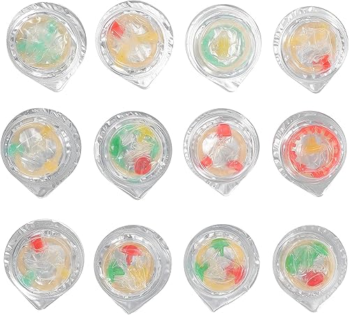 Abaodam 12 condones de flores coloridas cómodas para hombres, condones de látex masculino, condones saborizados, manga segura, suministros de vida