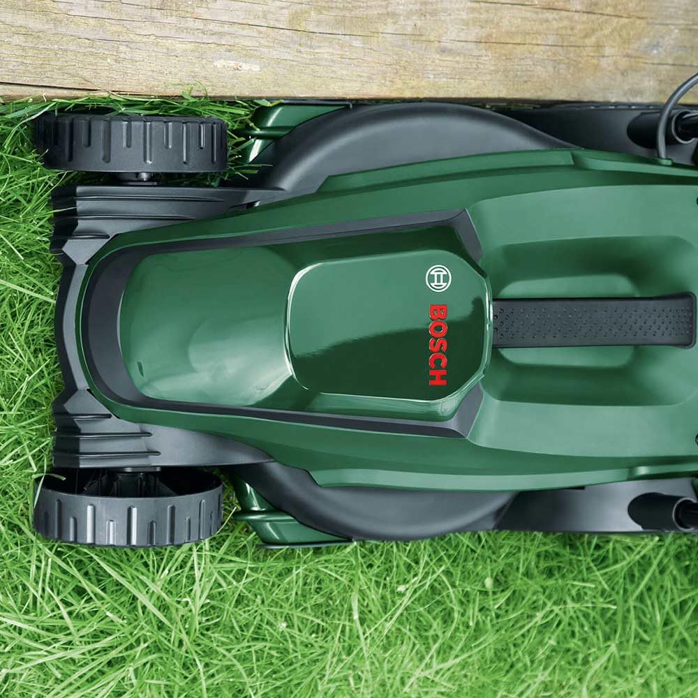 Bosch Cortacésped inalámbrico EasyMower 18V-32-200 (1 batería de 4,0 Ah, sistema de 18 voltios, ancho de corte: 32 cm, en embalaje de caja)