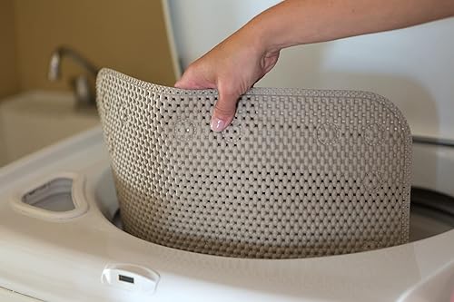 Miniatura 5 de Duck Brand Clorox - Tapete de baño de espuma acolchada para bañeras, antideslizante con ventosas, 17 x 36 pulgadas, color gris pardo