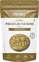 Farmley Raisins Seedless I 500g,I Kishmish, Dry Fruits Source Of Potassium, Healthy & Nutritious (Pack of 1)