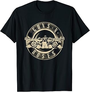 Logotipo oficial de Guns N' Roses Camiseta