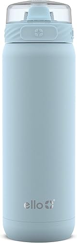 Ello Cooper - Botella de agua de acero inoxidable con aislamiento al vacío