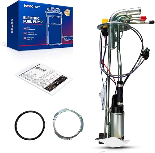 KAX Conjunto de bomba de combustible eléctrica E3637S, apto para S10 1985-1991 y GMC S15 1985-1990, Sonoma 1991, 2.5L 2.8L 4.3L, gas, con tanque de