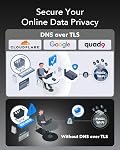 Cudy TR3000 Pocket-Sized Wi-Fi 6 Wireless 2.5Gb Travel Router | WiFi Router | OpenVPN, Wireguard, Connect to Public & Hotel Wi-Fi login Page, RV