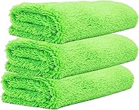 Vista 8 de LZ Toallas de microfibra para automóvil, paño de limpieza de microfibra, toalla de pulido de detalles de lavado de automóvil, toalla de secado