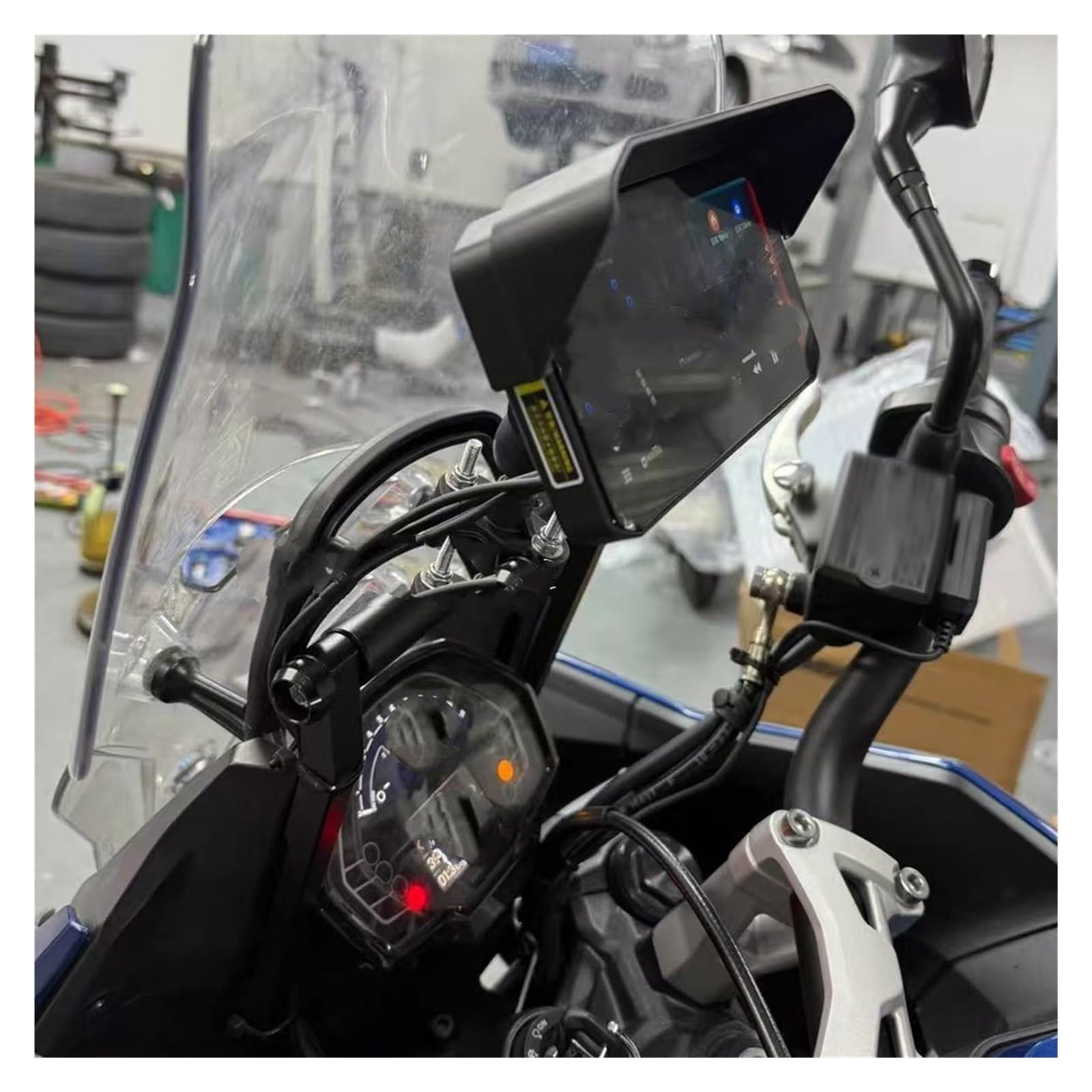Supporto Per Per Telefono Con Staffa Di Navigazione GPS In Alluminio CNC Per Moto Per Tiger Sport 660 2022 2023 2024 2025 Supporto Navigatore GPS Moto