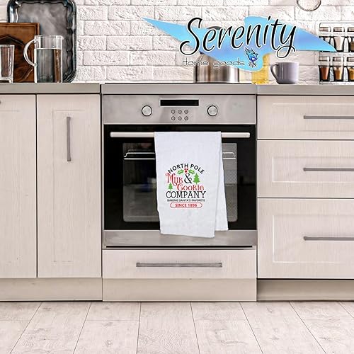 Miniatura 7 de Christmas Home Decor  Decorative Kitchen and Bath Hand Towels  Santa Clause Snowman  XMAS Winter Novelty  White Towel Home Holiday Decorations  Gift