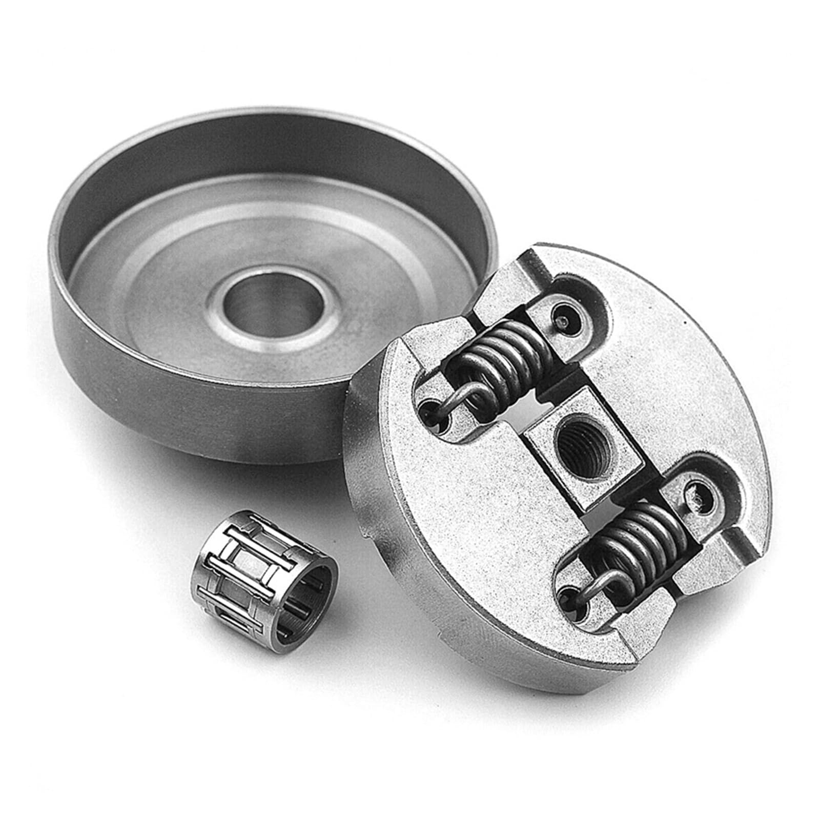 2 piezas de tambor embrague y amplificador;Cojinete aguja apto for motosierra 2500 25CC
