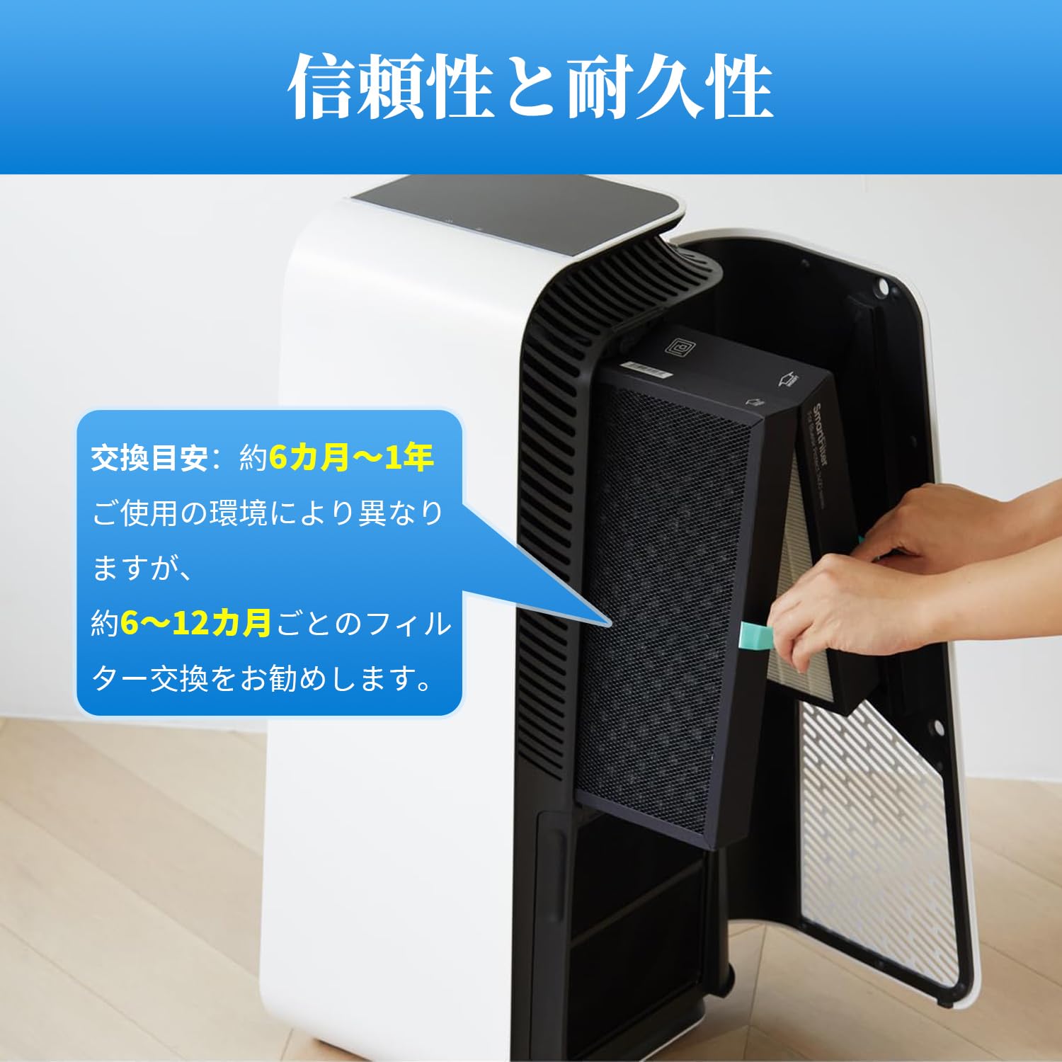 Protect 7400シリーズ交換フィルター2個セット Protect 7400シリーズ スマート フィルター | 【公式】ブルー