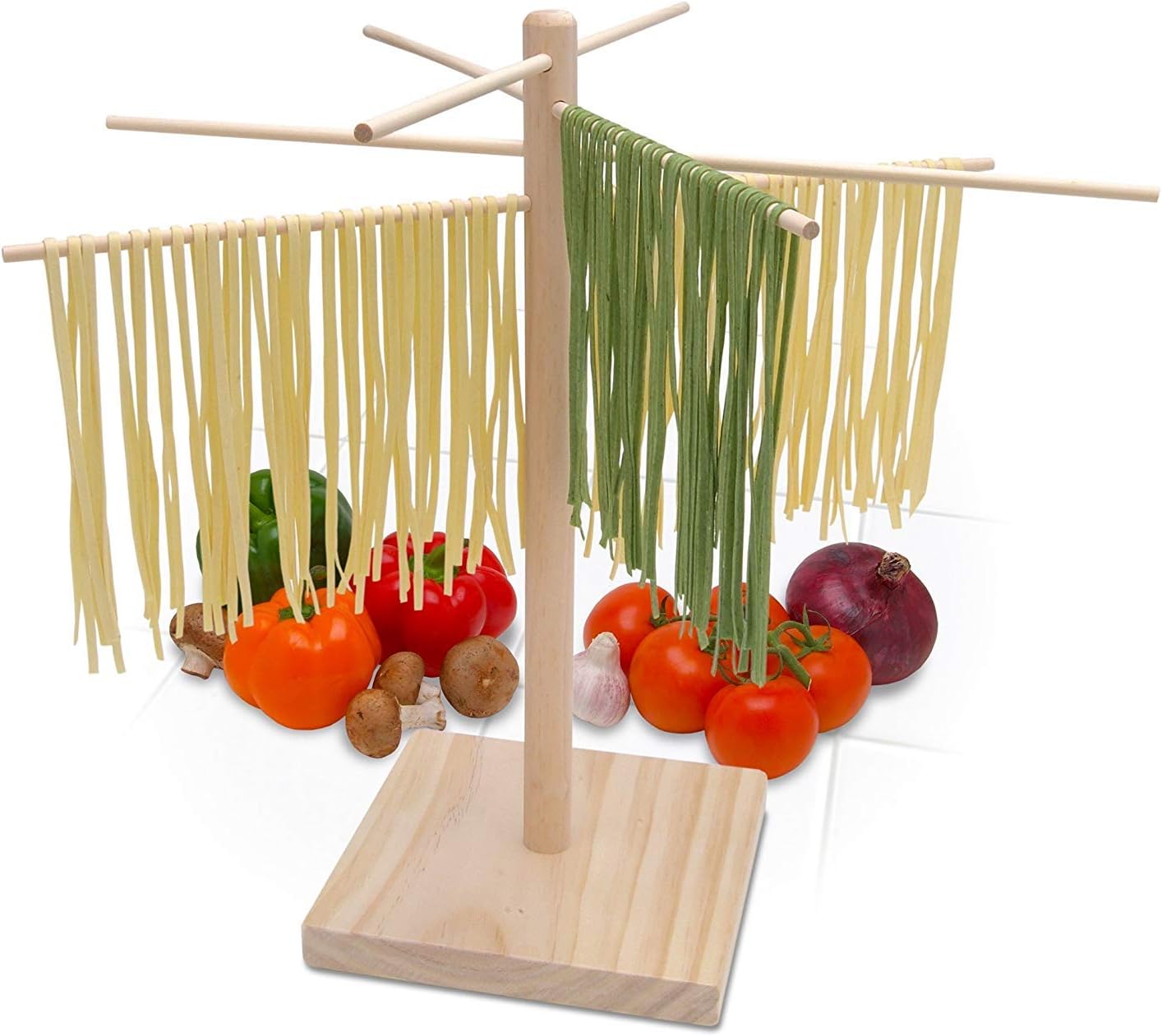 Bellemain Large Wood Pasta Drying Rack