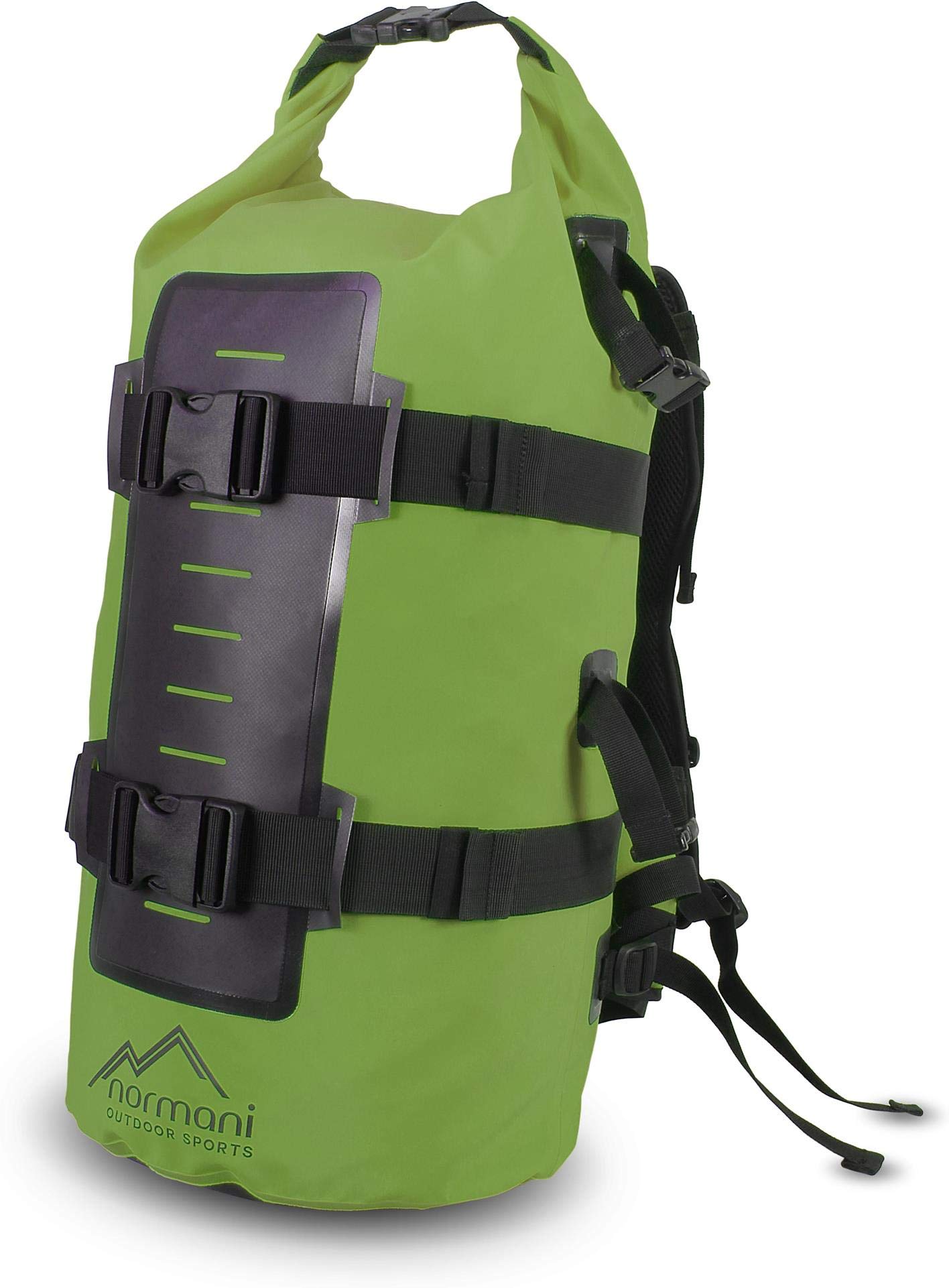 normani Wasserdichter Rucksack mit Seesack-Verschluss 40 Liter Grün 40 Liter