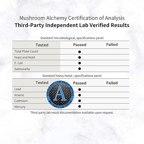 Miniatura 7 de Lost Empire Herbs Mushroom Alchemy - Mezcla de tintura espagírica de 7 hongos medicinales - Reishi, cola de pavo, Maitake, Shiitake, melena de león,