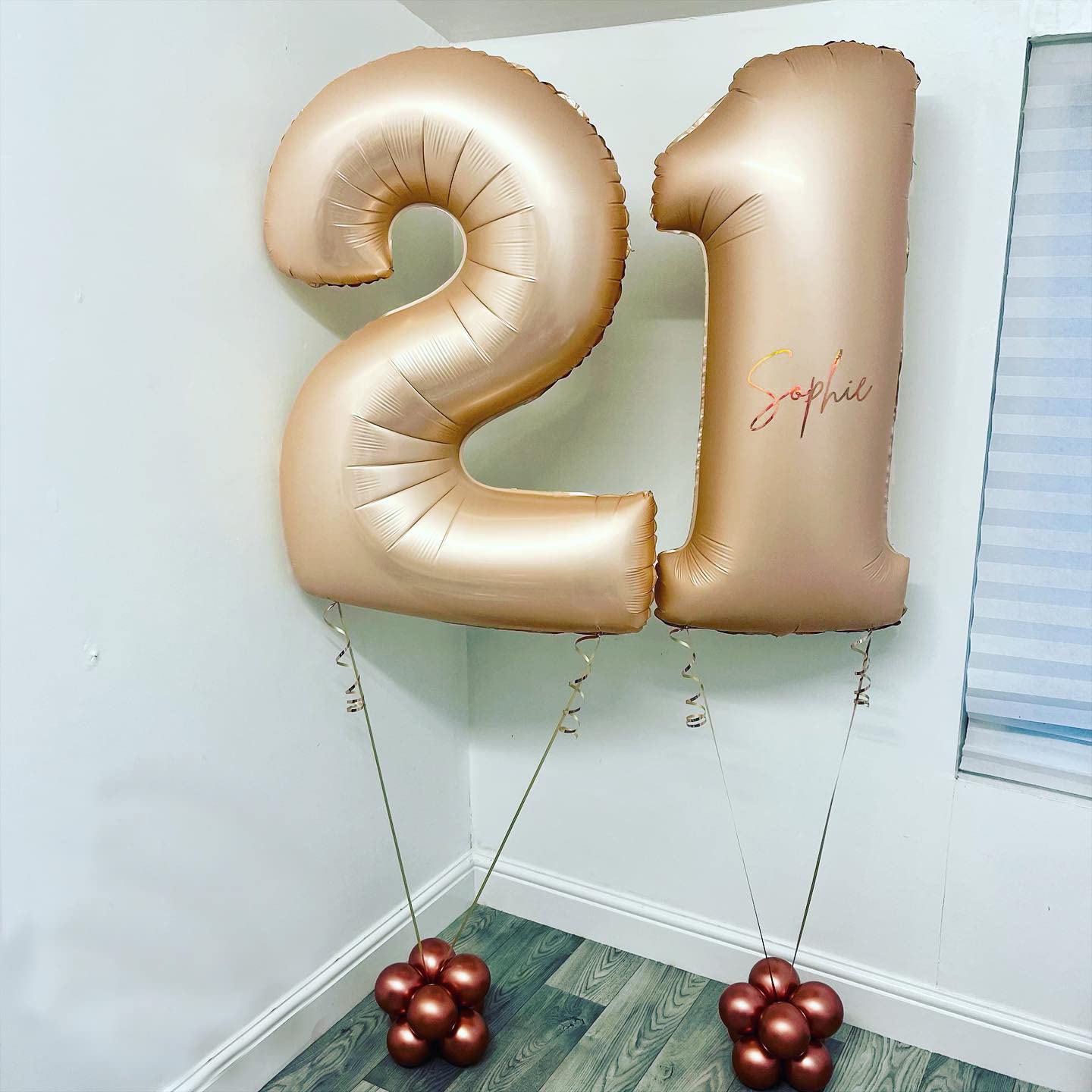 Red 0 balloon 40 Inch Giant Helium Foil Number 0 to 9 Red Balloon Birthday Wedding Party Digital Decorations (Number 0) — view 562