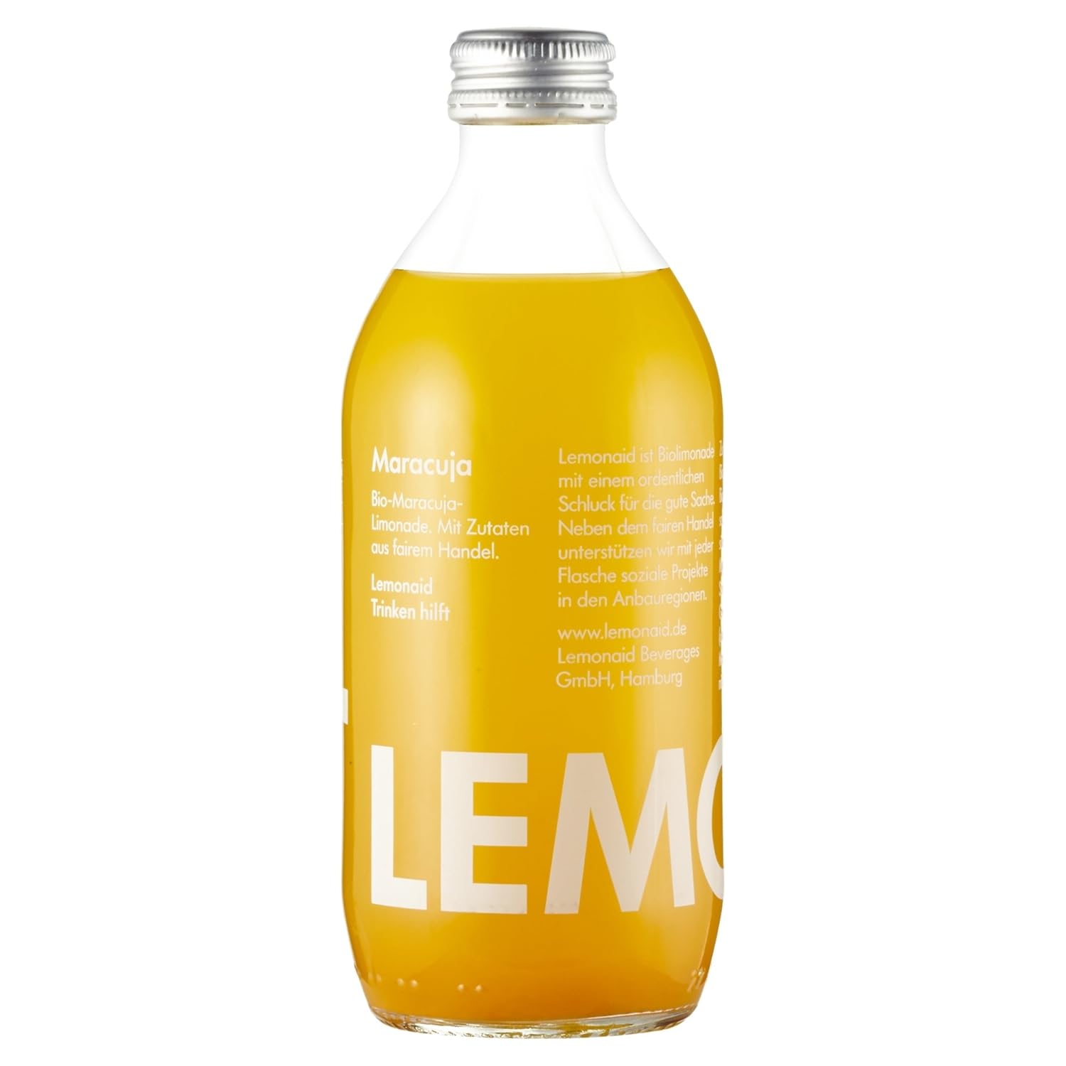 LemonAid BioMaracujaLimonade, MEHRWEG, 0,33 l Amazon.de