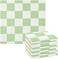 Vista 180 de Juego de 6 paños de cocina reutilizables súper absorbentes para lavar platos, autos y hogar, lavables a máquina