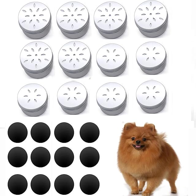 CHENGXINWENHUA Paquete de 6 latas de trabajo para perros, caja de entrenamiento con aroma a perro