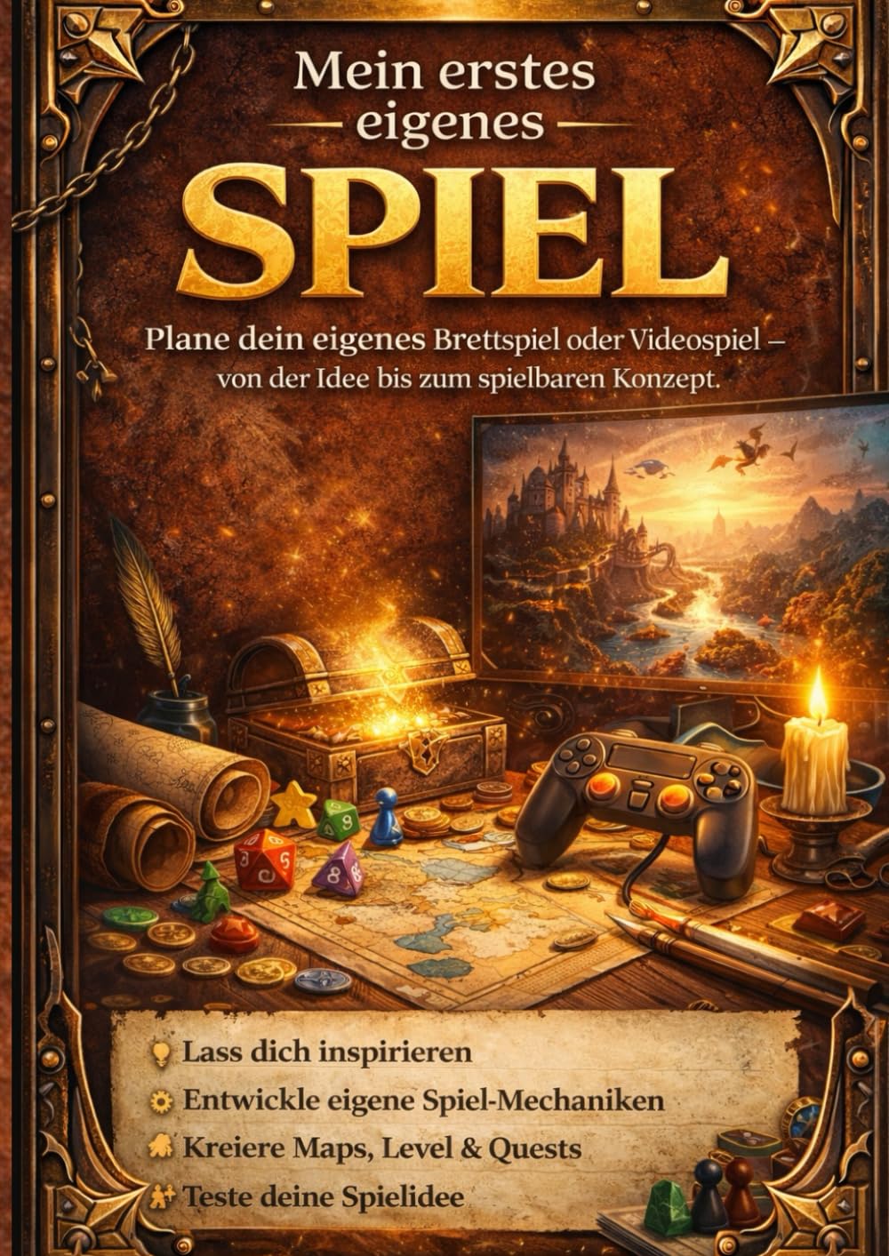 Mein erstes eigenes Spiel: Plane dein eigenes Brettspiel oder Videospiel - von der Idee bis zum spielbaren Konzept