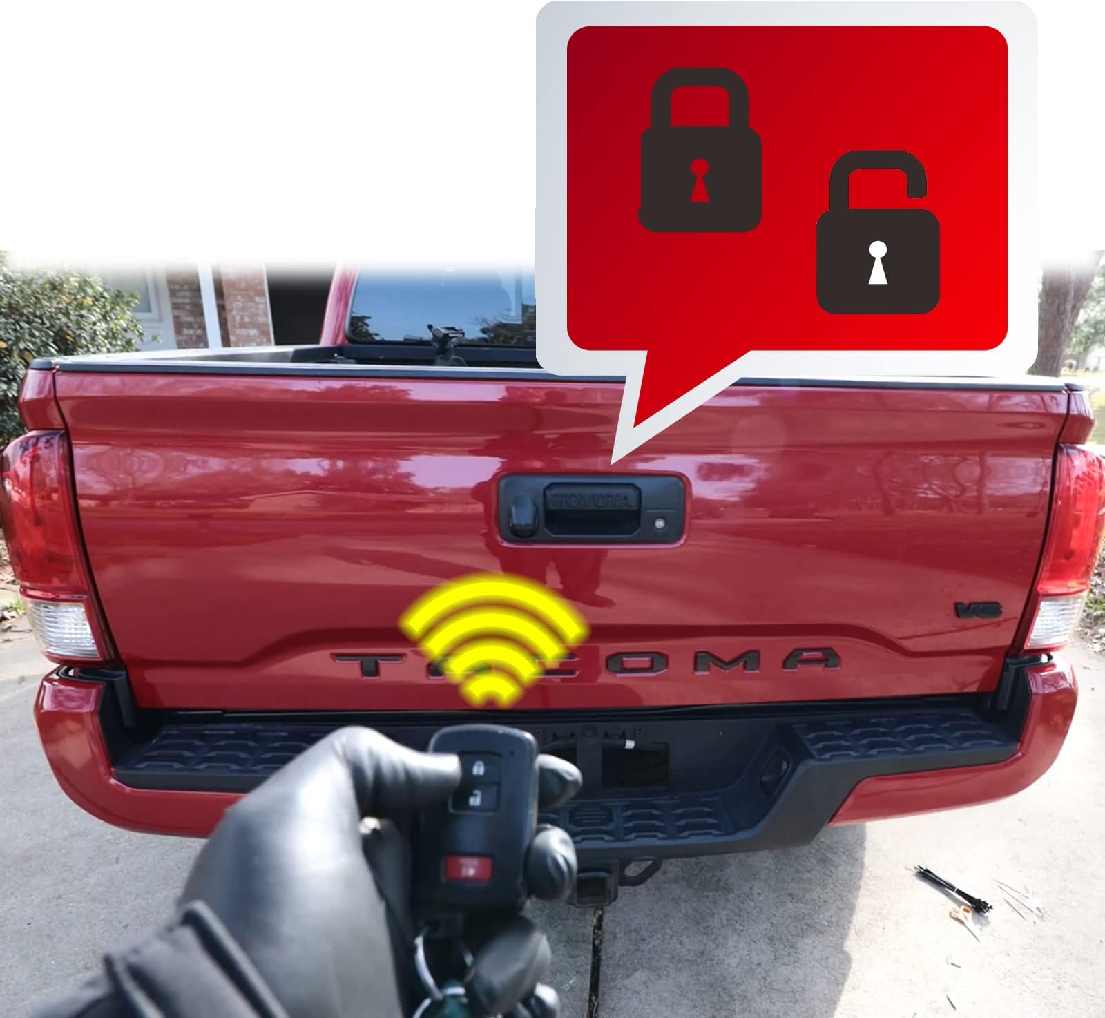McGard 76029 Premium Pickup Truck Cerradura para portón trasero
