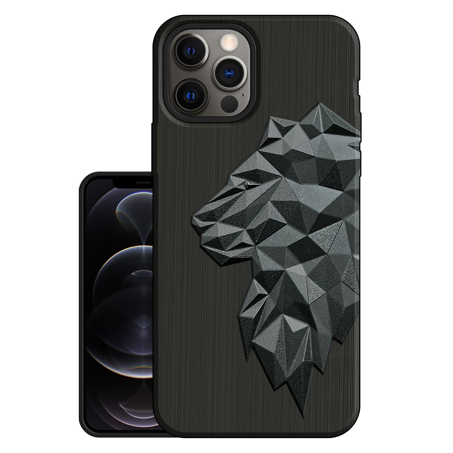 VIDO 3D Lion King Design Shockproof Anti-Scratch Soft Silicone Back Case Cover for iPhone 12 / iPhone 12 Pro (B0CH8C9GN4) Amazon Price History, Amazon Price Tracker