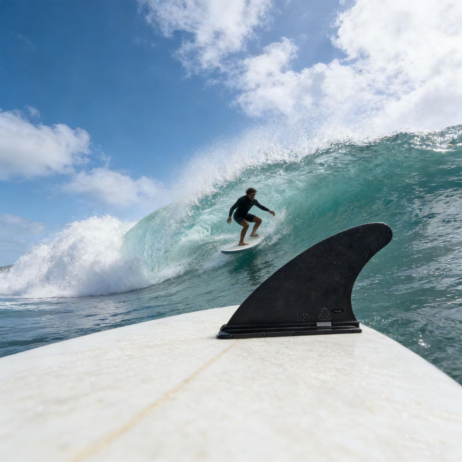 Zunate Aileron de Planche à Pagaie Détachable de 4,5 Pouces | Remplacement du Gouvernail Coulissant pour Le Surf et Le Stand Up Paddle