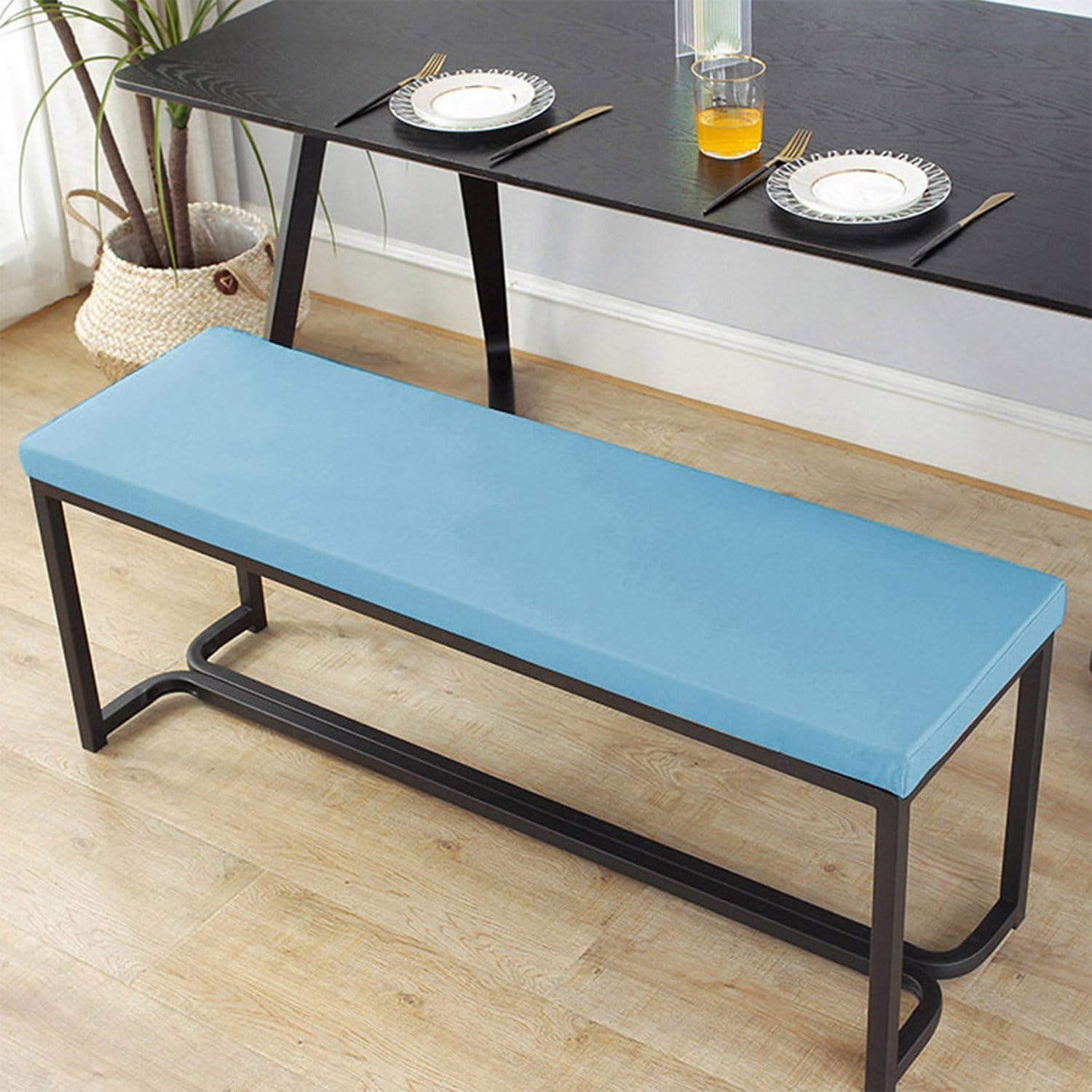 Sangles épaisses imperméables pour banc de jardin 23 places - Utilisation en intérieur et extérieur - 70 x 40 x 5 cm - Marron - Parfait pour terrasse, balancelle, maison et cour