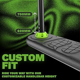 The Indo Trick Scooter - Stunt Scooter for Teens, Kids and Adults - Trampoline Scoot to Practice Pro Tricks - Indoors and Outdoors - Professionals and Beginners