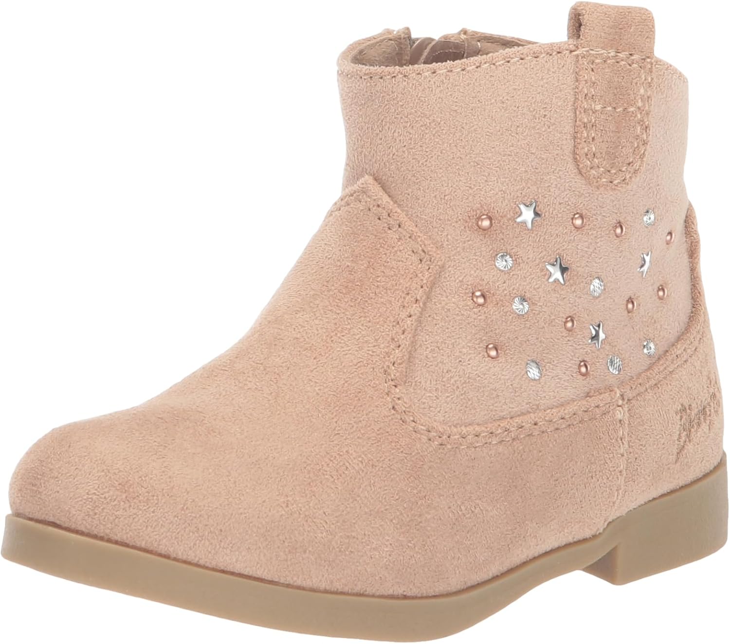 Blowfish Malibu Kids Girls Solea-t Fashion Boot, Cashew, 7 Toddler
