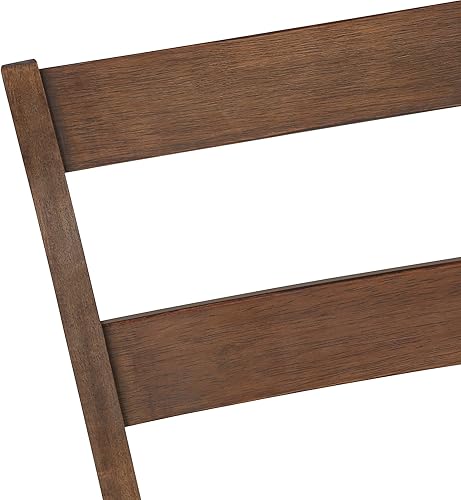 Miniatura 8 de Monarch Specialties CHAIR-2 sillas de comedor I 1313 de tela marrón nogalbeige 1825 pulgadas de largo x 2275 pulgadas de ancho x 40 pulgadas de alto