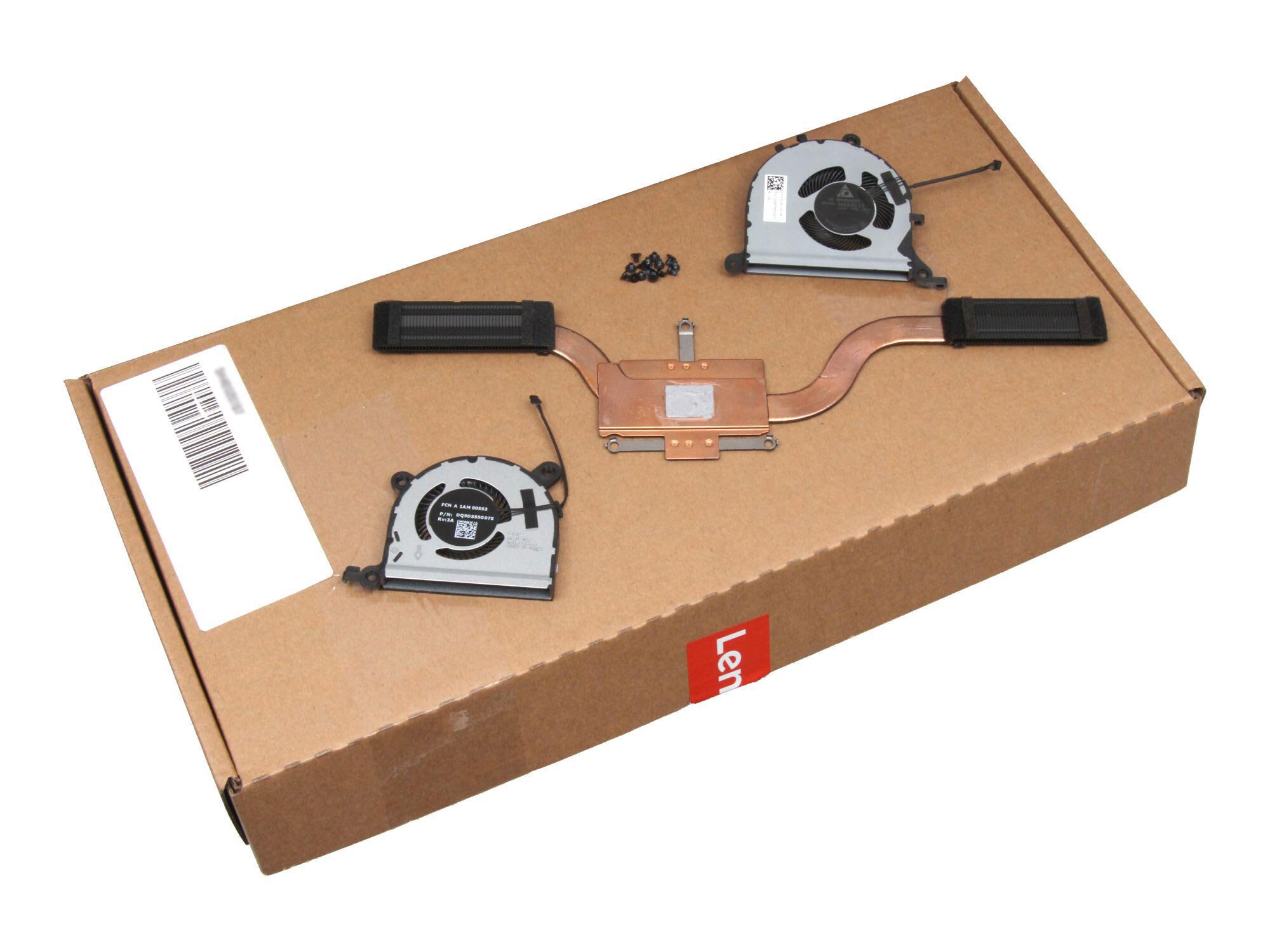Ventilateur incl. refroidisseur (CPU/GPU) original pour Lenovo Yoga Slim 7-14ARE05 (82A2)