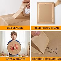 Vista 6 de Cinta de embalaje Kraft (6rollos)