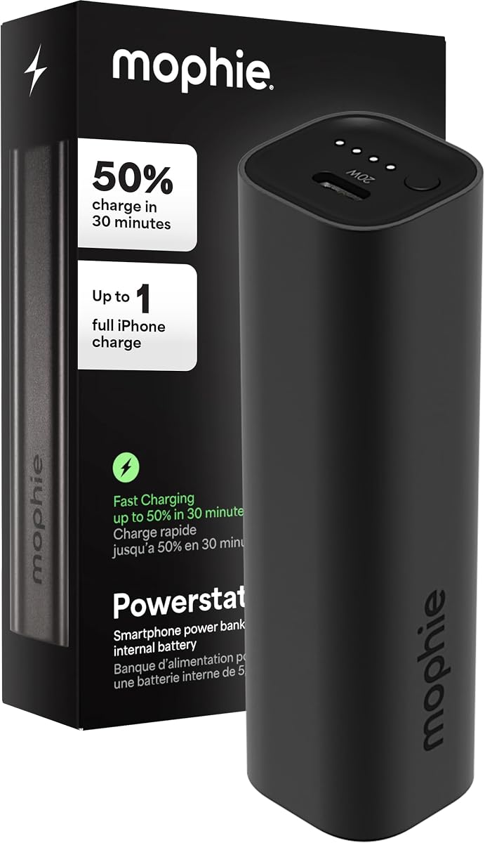 Powerstation Banco de energía rápido de 5000 mAh | Portátil | 20W, dispositivo único