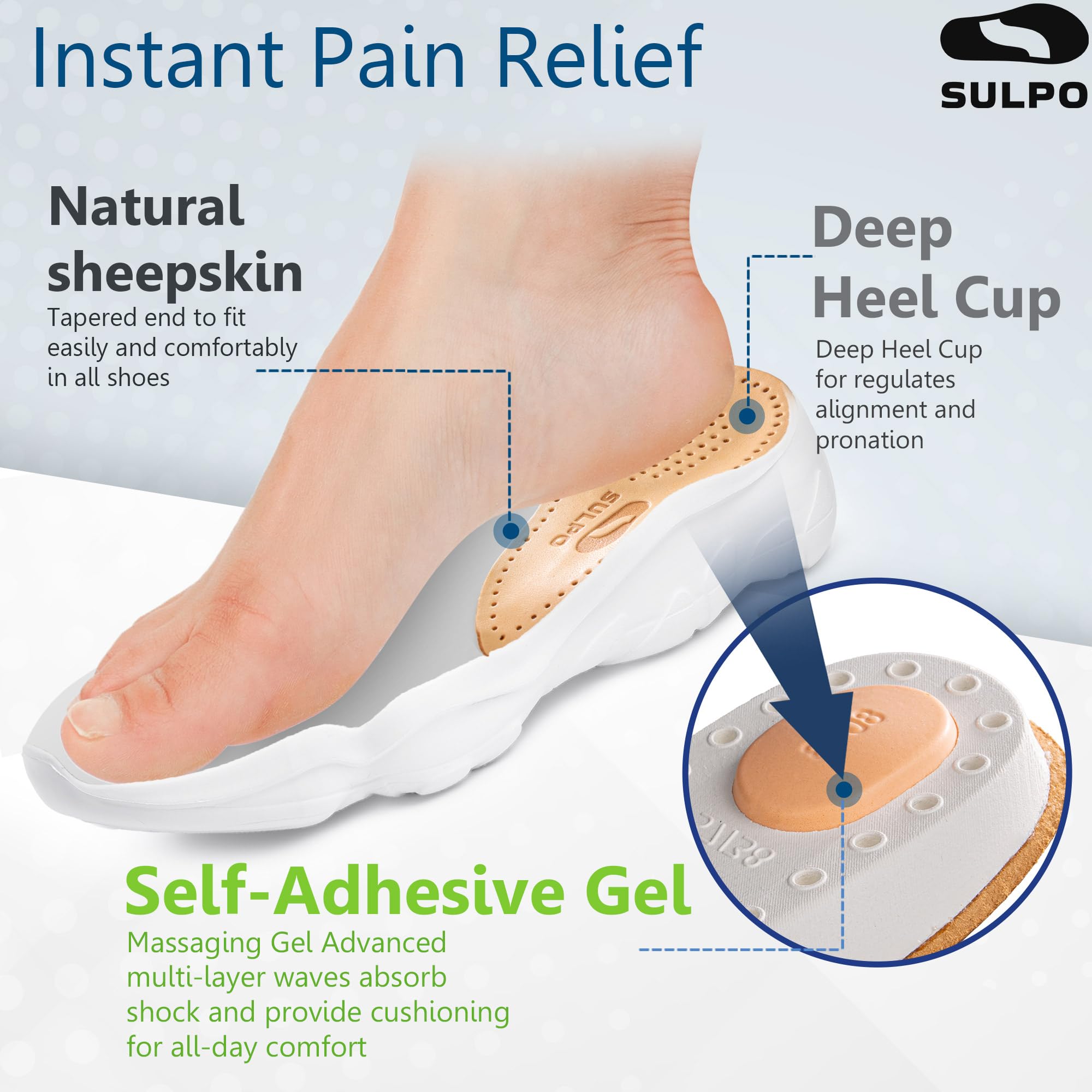 Soletta Per Spina Calcaneare Prezzi Sumiwish Cuscinetti In Gel