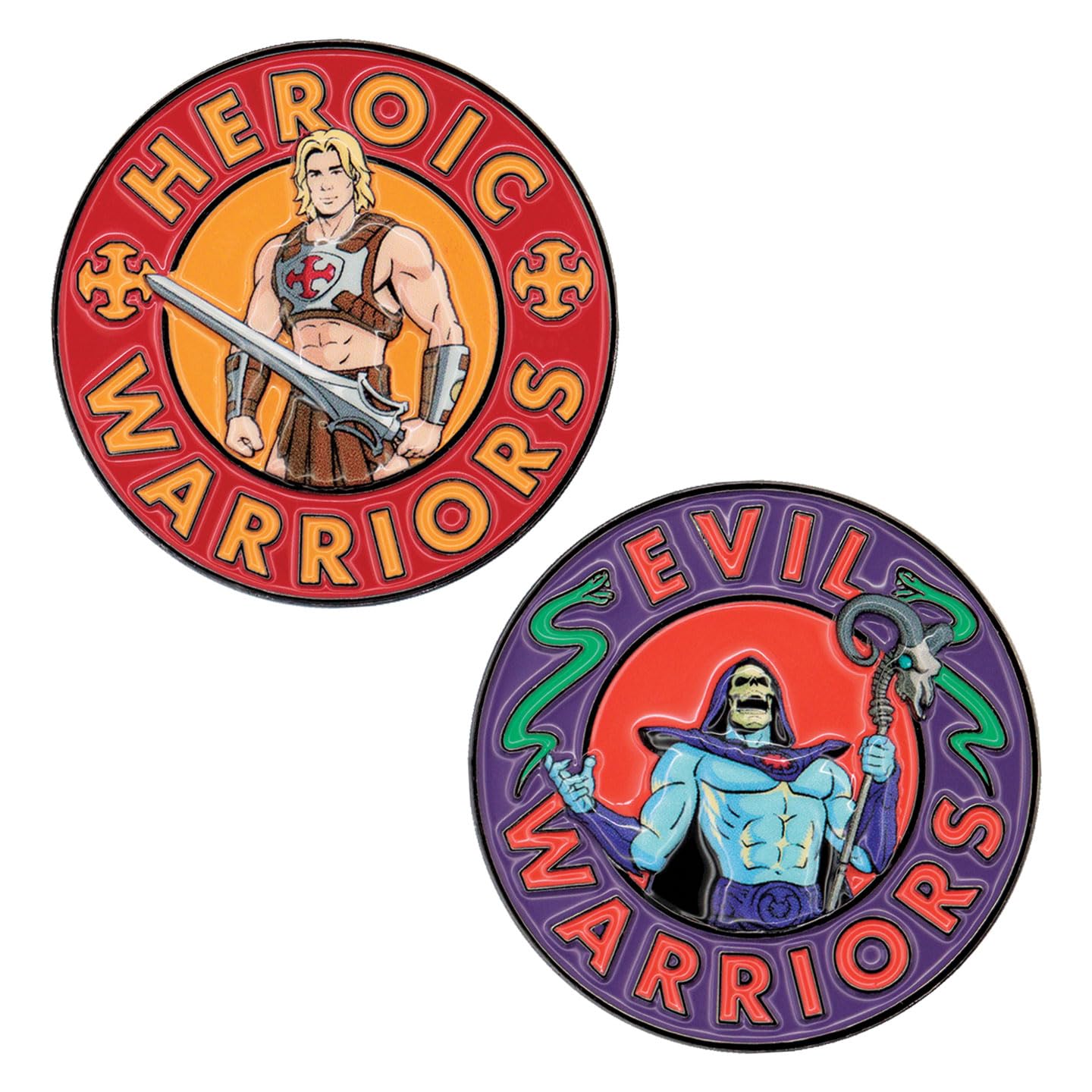 FaNaTtik Masters of the Universe® 2026 He‑Man™ & Skeletor™ Limited Edition Coin – Official Numbered Collectible (9,995 Worldwide)