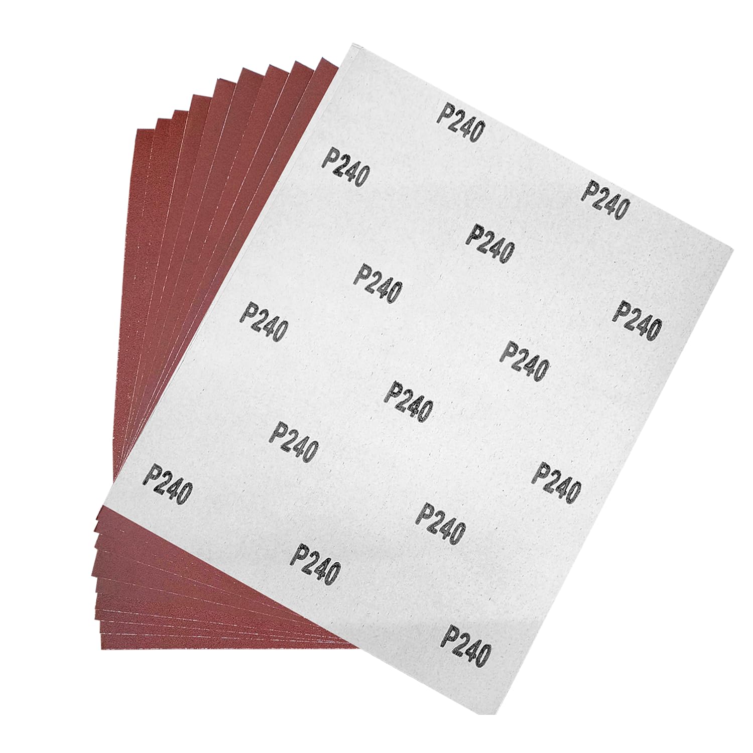 Harden 10 Sheets 240# Abrasive Aluminium Oxide Sand Paper Wet/Dry Waterproof | 120 Grit for Automotive, Sanding Metal, Polishing Wood | 230mmX280mm - 611978-image-40