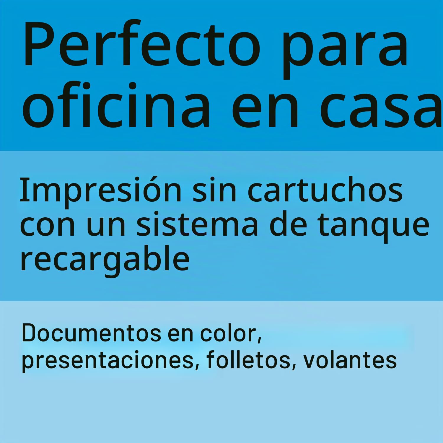 Smart Tank Impresora multifunción 7305, Impresión, escaneado, copia, AAD y Wi-Fi, AAD de 35 hojas Escanear a PDF Impresión a d
